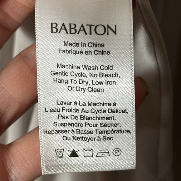 Aritzia Babaton Minimalist V Neck Midi Jeremy Slip dress - Picture 7 of 10